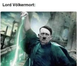 LORD Voldemort but in the 1940s Meme Template