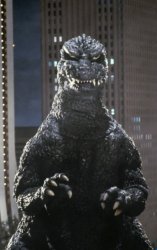 Godzilla is not amused Meme Template