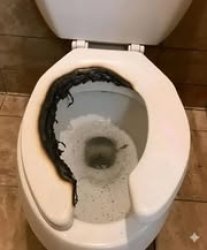 Toilet burned Meme Template