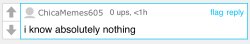 I know nothing Meme Template