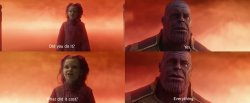 thanos Meme Template