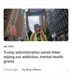 trump cancel addiction grants Meme Template