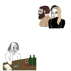 people who read philosophy vs philosophers Meme Template