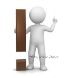 Shitty unwise anser Meme Template