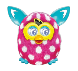 Polka dot furby boom Meme Template
