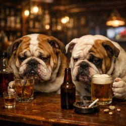 drinking bulldogs Meme Template