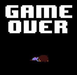 Game over human Meme Template