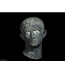 Augustus disappointed Meme Template