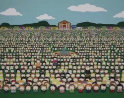 South Park Brown noise Meme Template