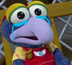 Baby Gonzo is crying like a baby Meme Template
