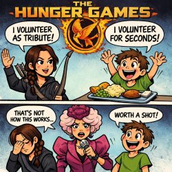 Meme of hunger games Meme Template