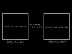 X Fights Against Y Meme Template