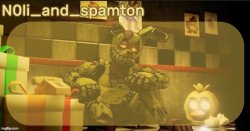 N0Lis springtrap temp. Made by imadoxxyou Meme Template