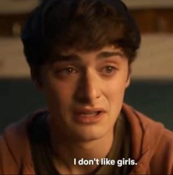 I don't like girls Meme Template