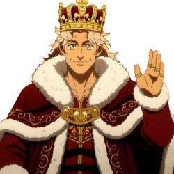 King from Anime Meme Template