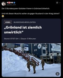 Greenland is quite inhospitable Meme Template