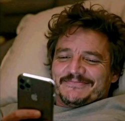 pedro pascal phone Meme Template
