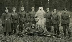 German soldiers in Greenland fraternising with the locals Meme Template