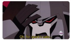 Oh, FOR SPARK'S SAKE!!!!! Meme Template