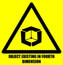 OBJECT EXISTING IN FOURTH DIMENSION Meme Template
