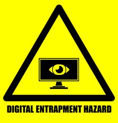 Digital Entrapment Hazard Meme Template