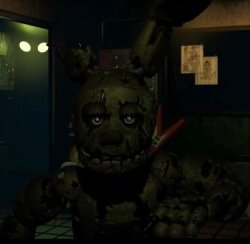 Springtrap pooping funny Meme Template