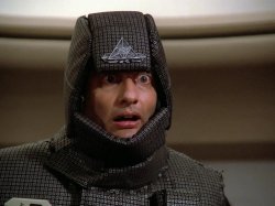 Q in World War III soldiers uniform Meme Template