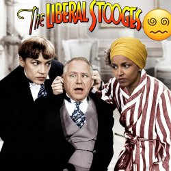 Democrat 3 stooges Meme Template