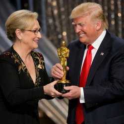 Trump receives Oscar for Sophie's Choice Meme Template