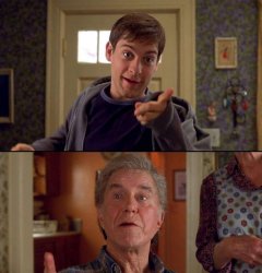 Uncle Ben doesn't matter Meme Template