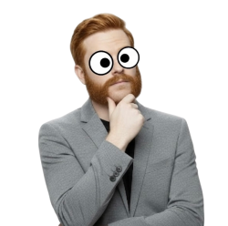 Randall Daniels with Fake Eyes Meme Template