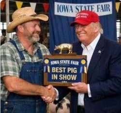 Donald Trump Gifted Awards Meme Template