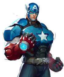 Marvel Rivals Captain America Meme Template