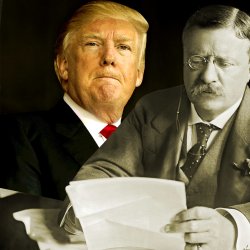 Trump vs Teddy Roosevelt Meme Template
