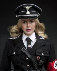 Karoline Leavitt fascist nazi Meme Template