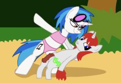 Colt L Money X Vinyl Scratch A Tropical Octav3 Animation (NSFW) Meme Template