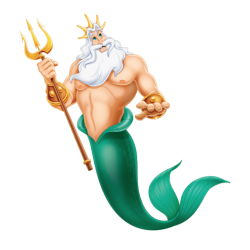 PNG Rey Triton - King Triton Meme Template