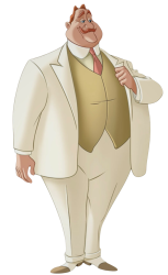 PNG Big Daddy Labouff - Tiana y el sapo Disney Meme Template