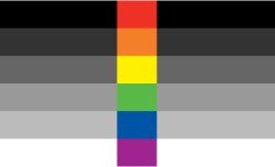 Heteroflexible pride flag Meme Template