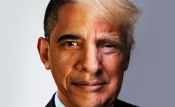 Trump-Obama Meme Template