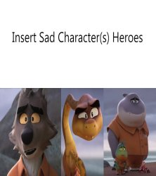 The Bad Guys Feel Bad For Who? Meme Template