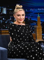 Florence Pugh on The Tonight Show Starring Jimmy Fallon Meme Template
