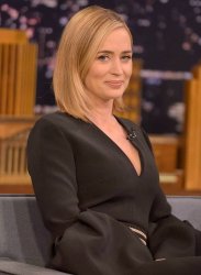 Emily Blunt on The Tonight Show Starring Jimmy Fallon Meme Template