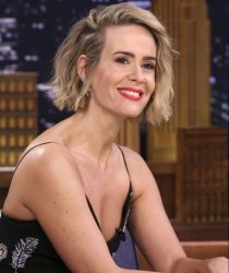 Sarah Paulson on The Tonight Show Starring Jimmy Fallon Meme Template