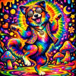 chien qui dance Meme Template