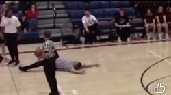 Referee falls on his own Meme Template