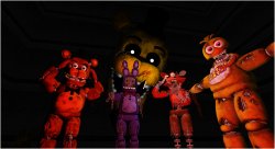 Every withered animatronic shocked to u Meme Template