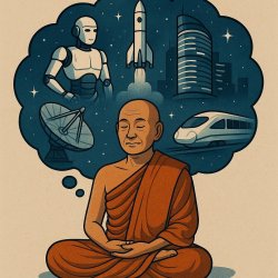 Tech buddha Meme Template