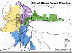 Athens Ohio district map Meme Template