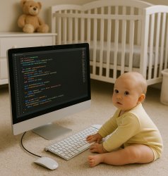baby programmer Meme Template